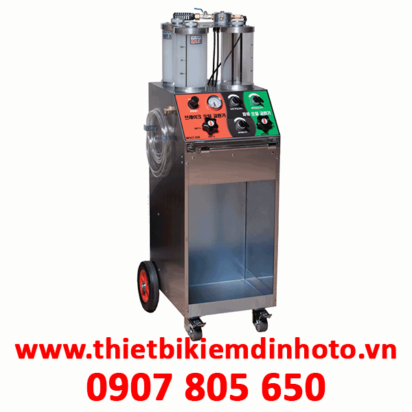 thay dầu phanh, thiết bị thay dầu phanh, thiết bị thay dầu trợ lực lái